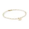 Sydney Evan 14K Yellow Gold & Diamond Evil Eye Charm Link Bracelet