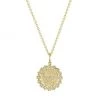 Sydney Evan 14K Yellow Gold & Diamond Daisy-Trimmed Small Bee Coin Pendant Necklace -Sydney Evan Online Shop unnamed file 912