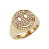 Sydney Evan 14K Yellow Gold & Diamond Happy Face Signet Ring -Sydney Evan Online Shop unnamed file 914
