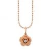Sydney Evan 14K Rose Gold & Diamond Rose Pendant Necklace
