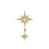 Sydney Evan 14K Yellow Gold & Diamond Double Starburst Drop Single Stud Earring -Sydney Evan Online Shop unnamed file 953