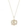 Sydney Evan 14K Yellow Gold & Diamond Pretzel Pendant Necklace -Sydney Evan Online Shop unnamed file 97