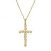 Sydney Evan 14K Yellow Gold & Diamond Daisy Cross Necklace -Sydney Evan Online Shop unnamed file 983