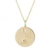 Sydney Evan 14K Yellow Gold & Diamond Large Virgo Medallion Pendant Necklace -Sydney Evan Online Shop unnamed file 99