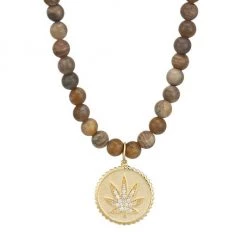 Sydney Evan 14K Yellow Gold Diamond Mary Jane Coin Pendant Necklace For Men